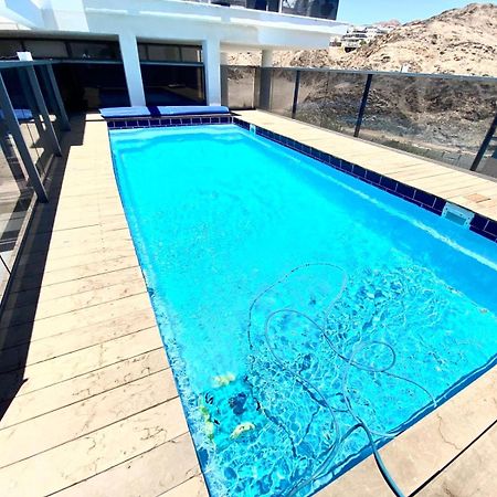 エイラートStunning Penthouse With Sea Views And Private Heated Poolアパートメント エクステリア 写真