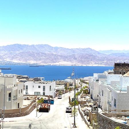 エイラートStunning Penthouse With Sea Views And Private Heated Poolアパートメント エクステリア 写真