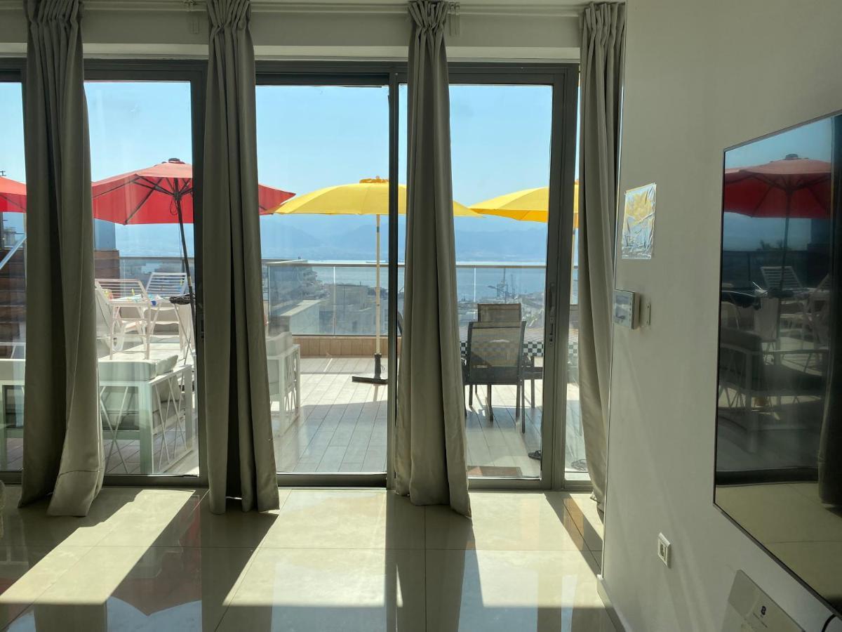 エイラートStunning Penthouse With Sea Views And Private Heated Poolアパートメント エクステリア 写真