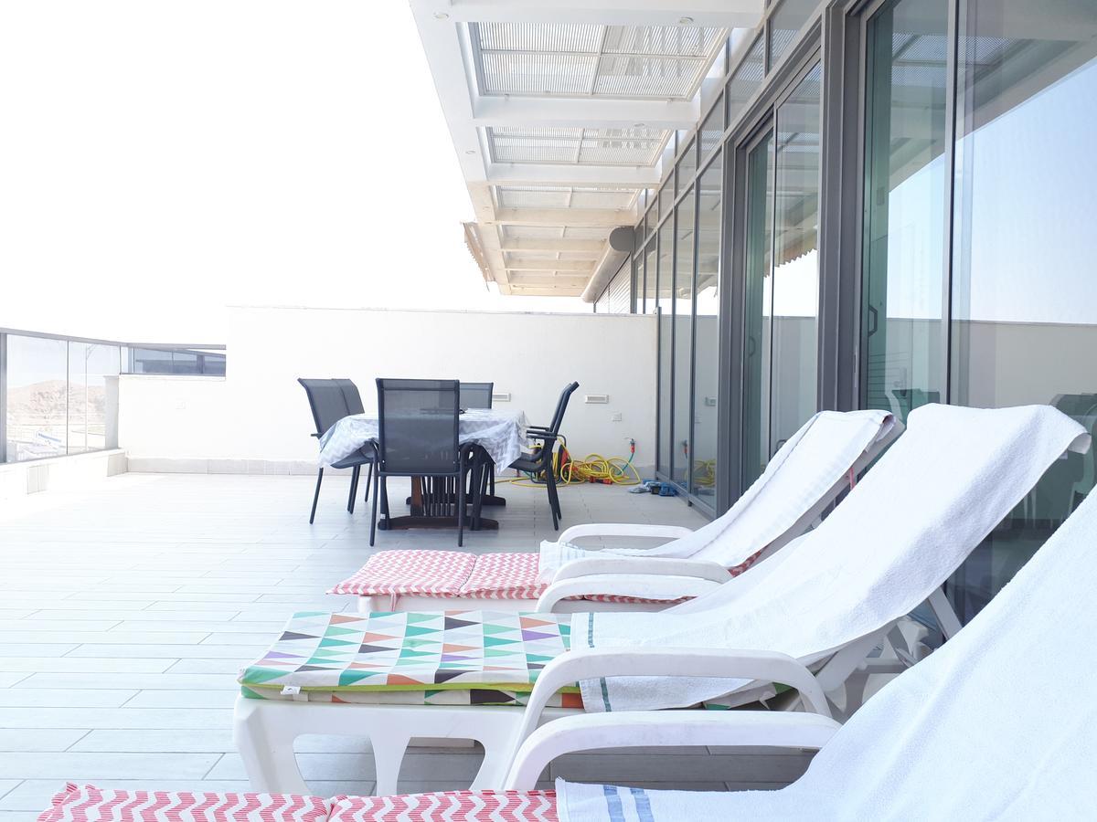 エイラートStunning Penthouse With Sea Views And Private Heated Poolアパートメント エクステリア 写真