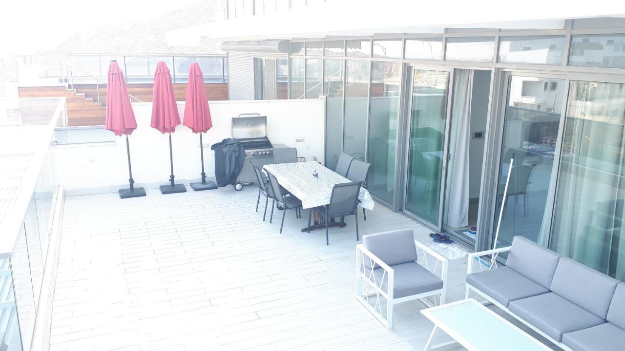 エイラートStunning Penthouse With Sea Views And Private Heated Poolアパートメント エクステリア 写真
